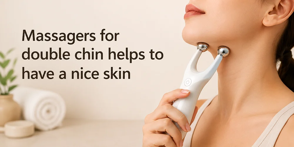 Massagers for double chin helps to have a nice skin