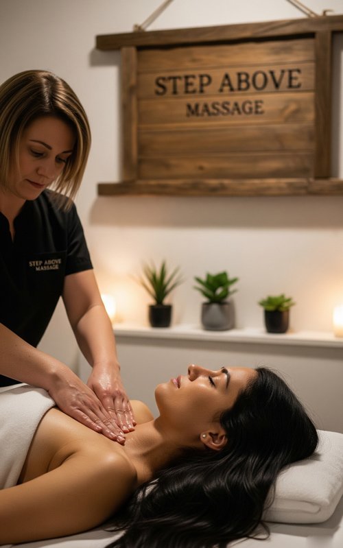 chest massage on woman