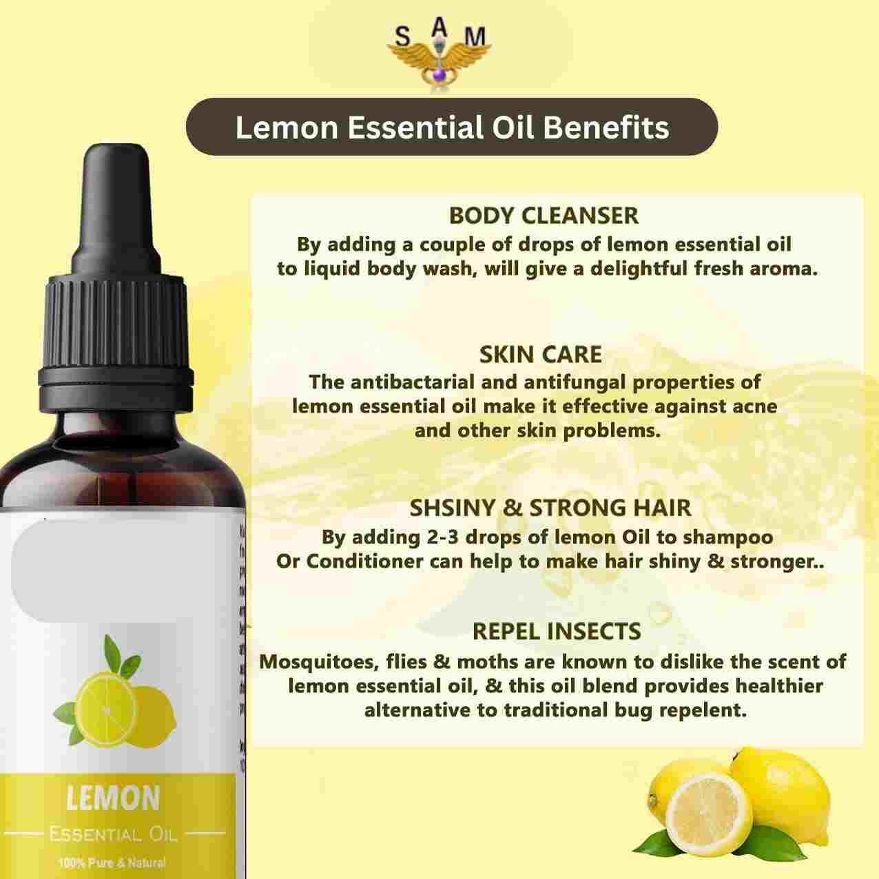 Lemon Essential Oil Benefits