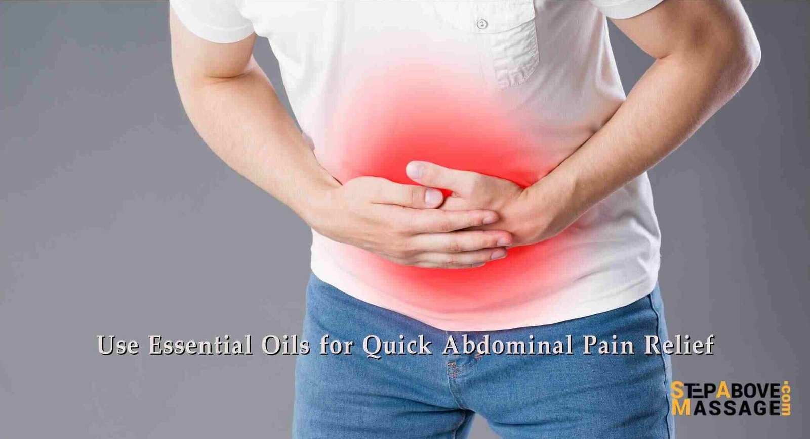 essential oils for abdominal pain