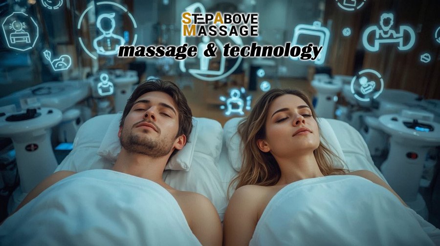 a couple are relaxed