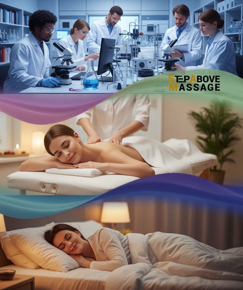 scientists research about massage