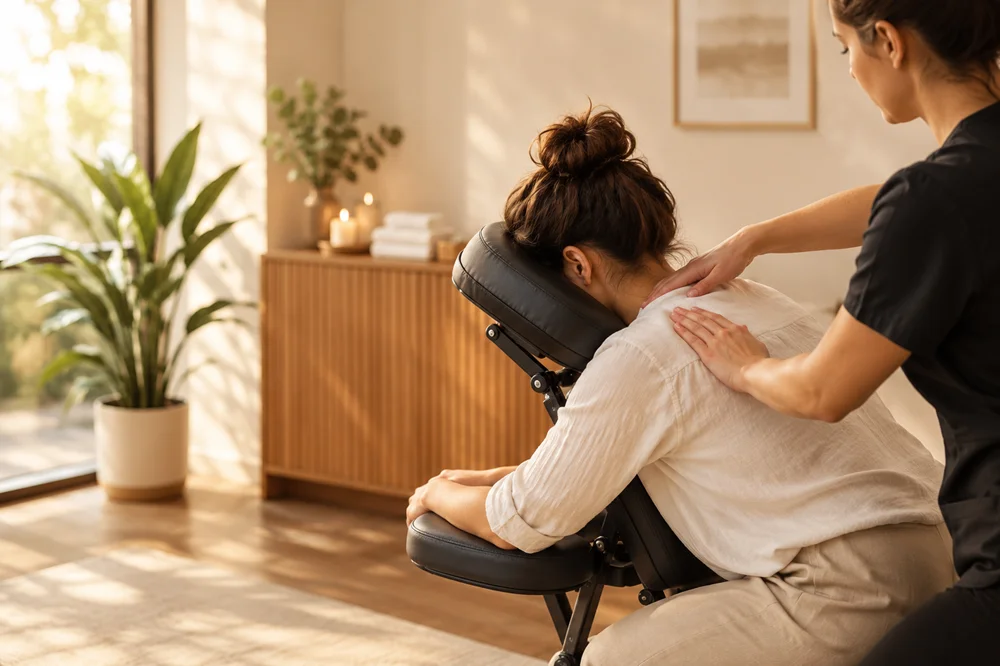 Chair Massage in Raleigh & Wake Forest, NC
